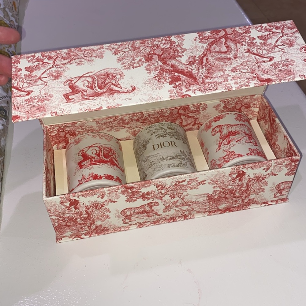 Dior Scented Candle Set of 3 - Picture 14 of 14